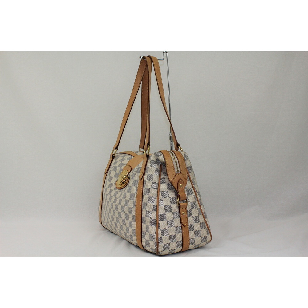 Louis Vuitton Azur Handbag Damier Stresa White